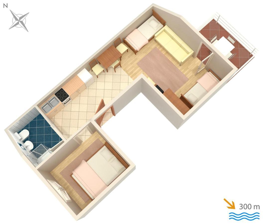 Apartment Selce 2362A Экстерьер фото